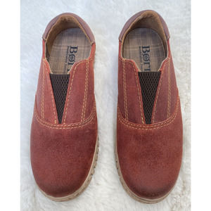BORN Berua Terracota Slip on Womens shoes Size 6.5 / 37 F77508 NWOB